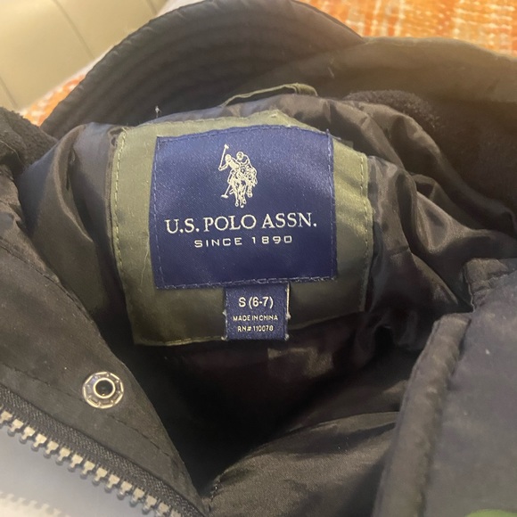 U.S. Polo Assn. Winter Hooded Jacket - Picture 3 of 3